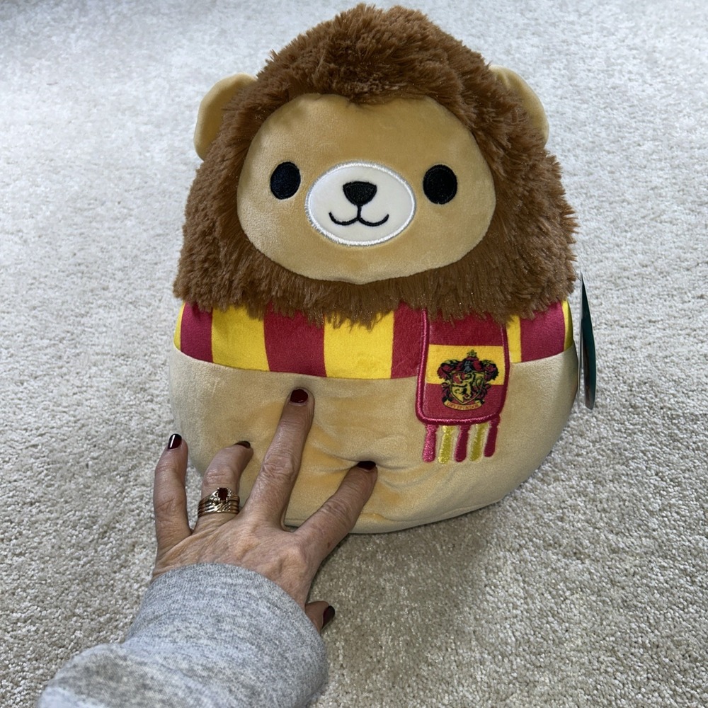Squishmallows Gryffindor Lion Harry Potter 10 Inch Squishmallow Plush NEW
